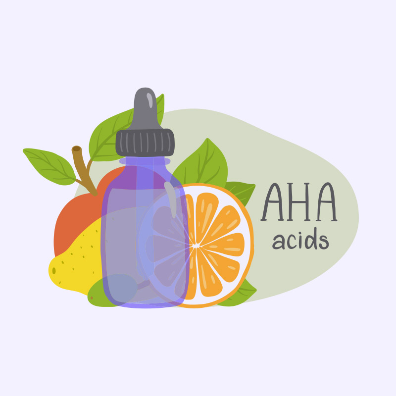 Alpha Hydroxy Acid (also known as fruit acid)