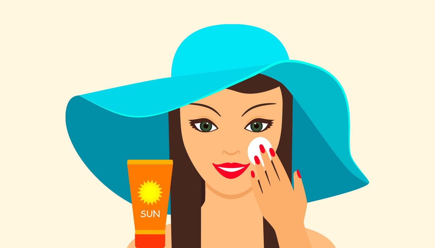 Some acne treatments make your skin more sun sensitive so use sun protection